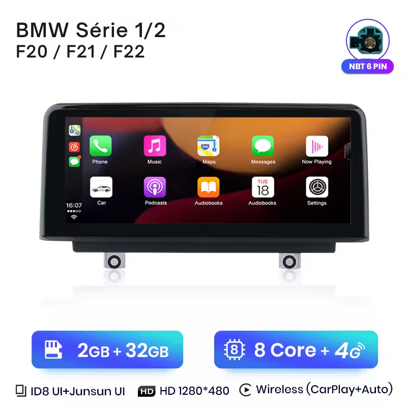 BMW Séries 1 2 3 4 F20 F21 F22 F30 F31 F32 F33 F34 F36 2011-2016