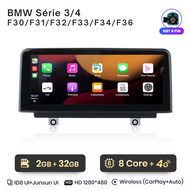 BMW Séries 1 2 3 4 F20 F21 F22 F30 F31 F32 F33 F34 F36 2011-2016