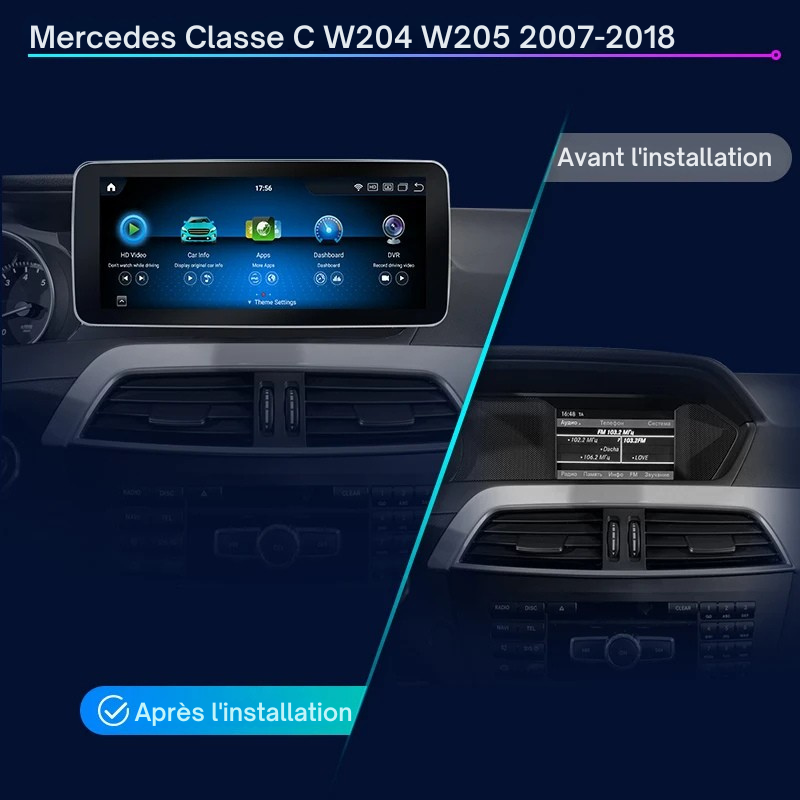 Mercedes Classe C W204 W205 2007-2018