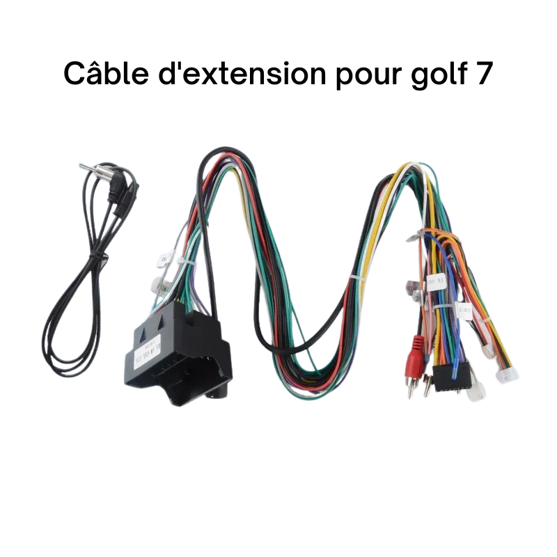 Câble d'extension d'autoradio pour Golf 7 Seat Leon