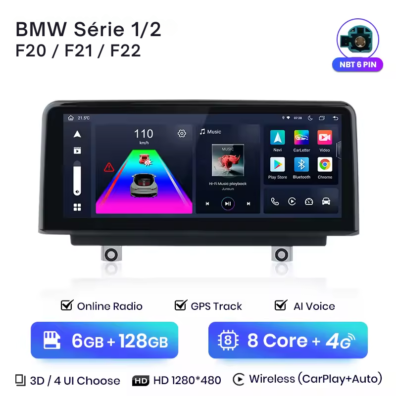 BMW Séries 1 2 3 4 F20 F21 F22 F30 F31 F32 F33 F34 F36 2011-2016