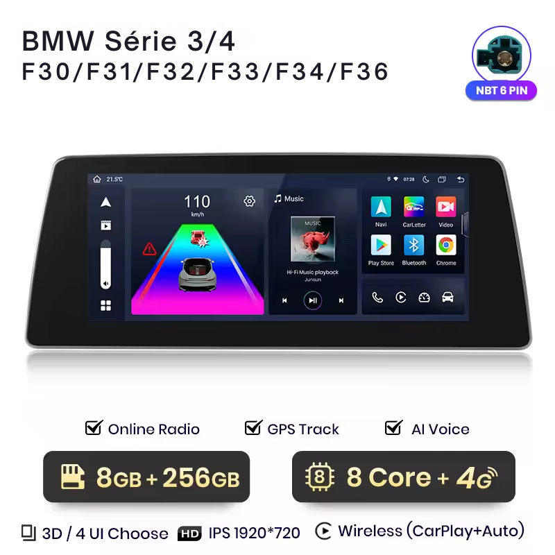 BMW Séries 1 2 3 4 F20 F21 F22 F30 F31 F32 F33 F34 F36 2011-2016