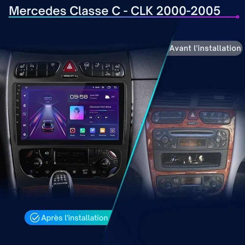 Mercedes Classe C - CLK W203 W209 2000-2005