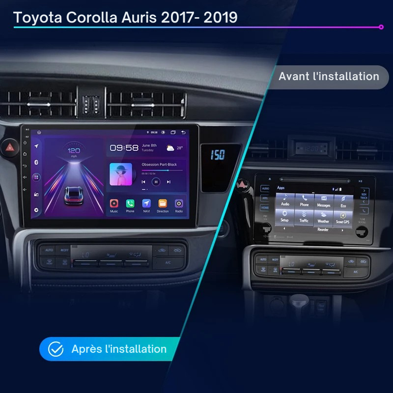 Toyota Corolla Auris 2017-2019
