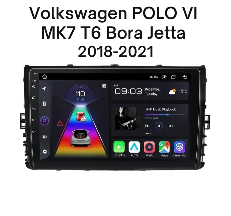 Volkswagen POLO VI MK7 T6 Bora Jetta 2018-2021