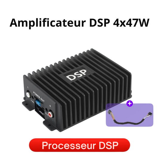 Amplificateur de puissance DSP 4x47W