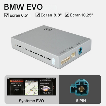 Boitier CARPLAY BMW pour système CIC-NBT-EVO