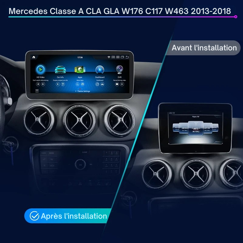 Mercedes Classe A - CLA - GLA W176 C117 W463 2013-2018