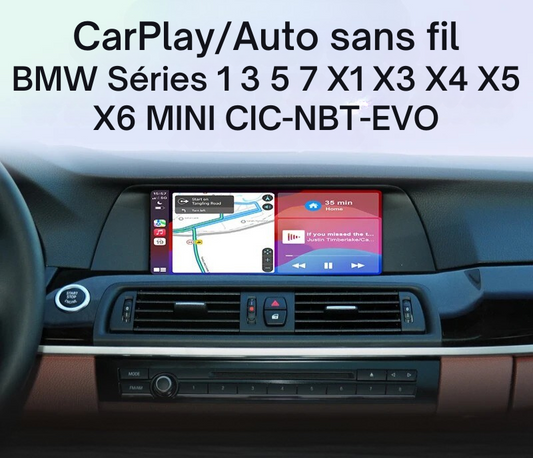 Boitier CARPLAY BMW pour système CIC-NBT-EVO