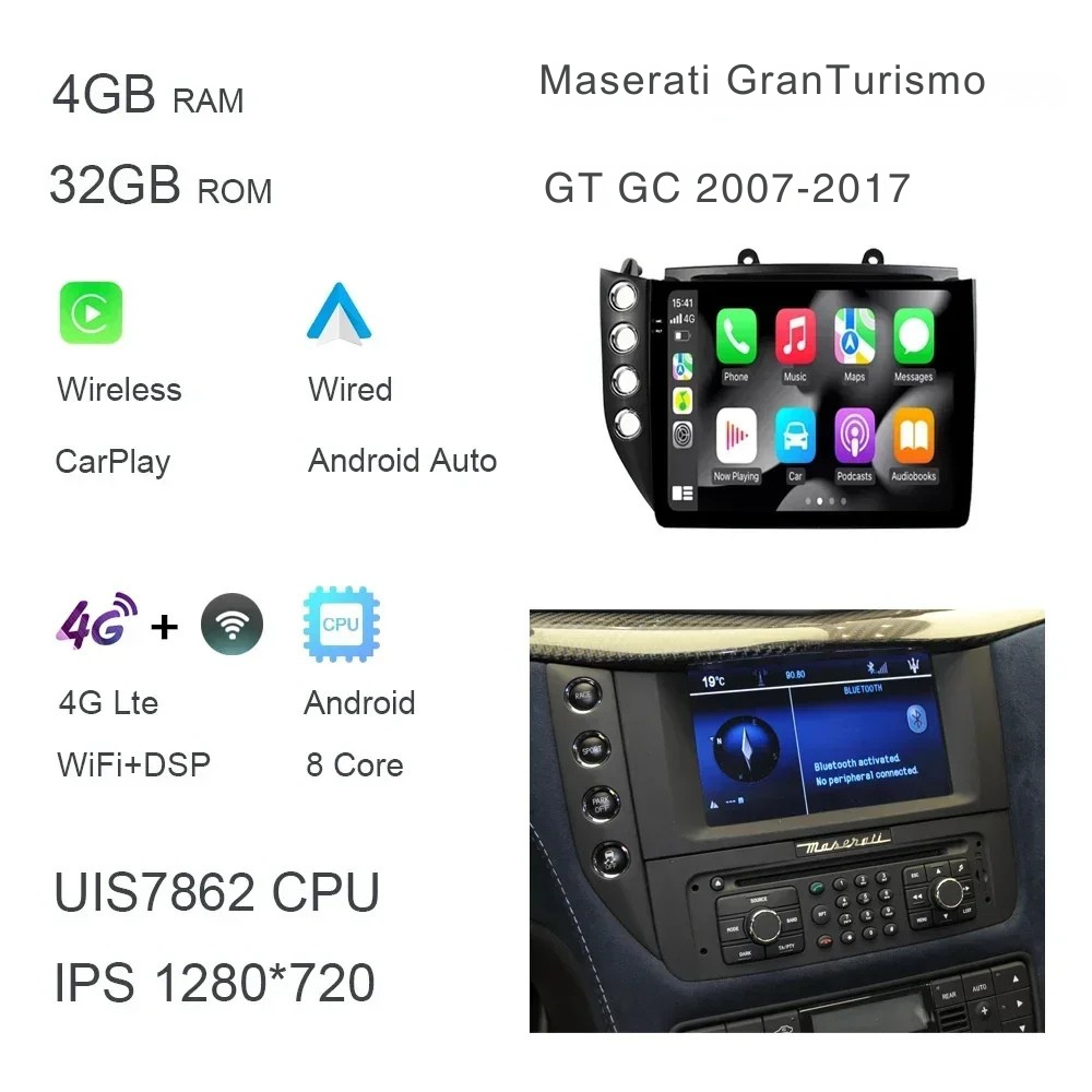 Maserati GranTurismo GT GC 2007- 2017