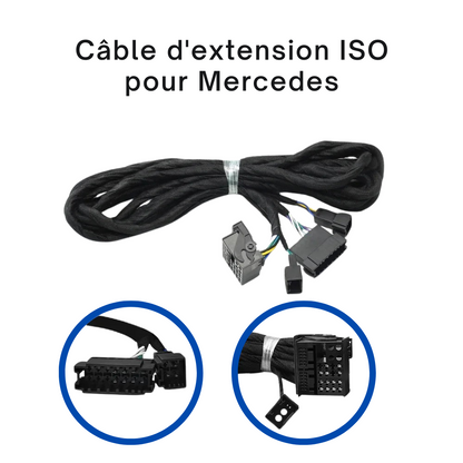 Câble de rallonge 6 mètres pour Mercedes W211 W209 W219 W215 W220 W463