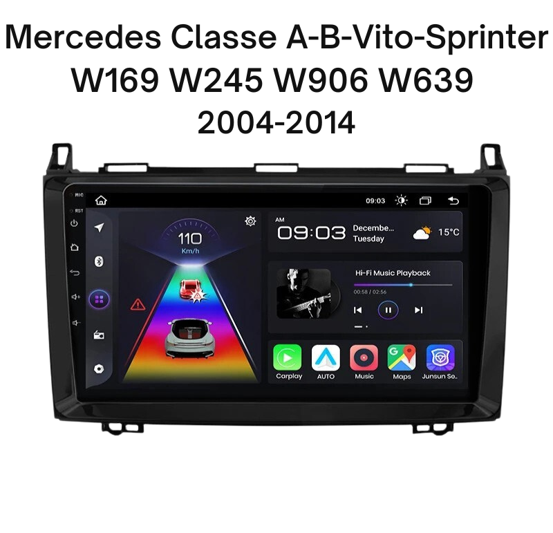 Mercedes Classe A - B - Vito - Sprinter W169 W245 W906 W639 2004-2014
