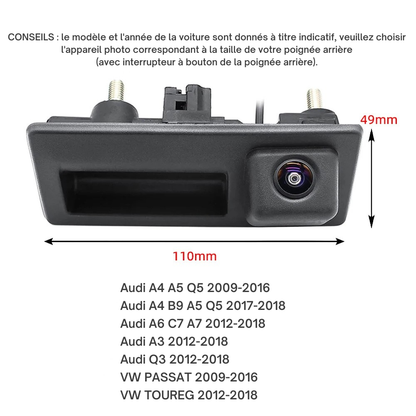 Caméra pour Audi A4 B8 Q3 Q5 A5 A8 S5 A3 A6 C7 A7 Volkswagen