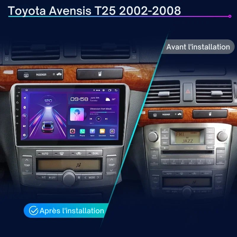 Toyota Avensis T25 2002-2008