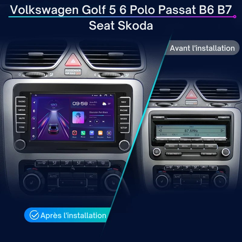 Volkswagen Passat B6 B7 Golf 5 6 Polo 5 Seat Skoda